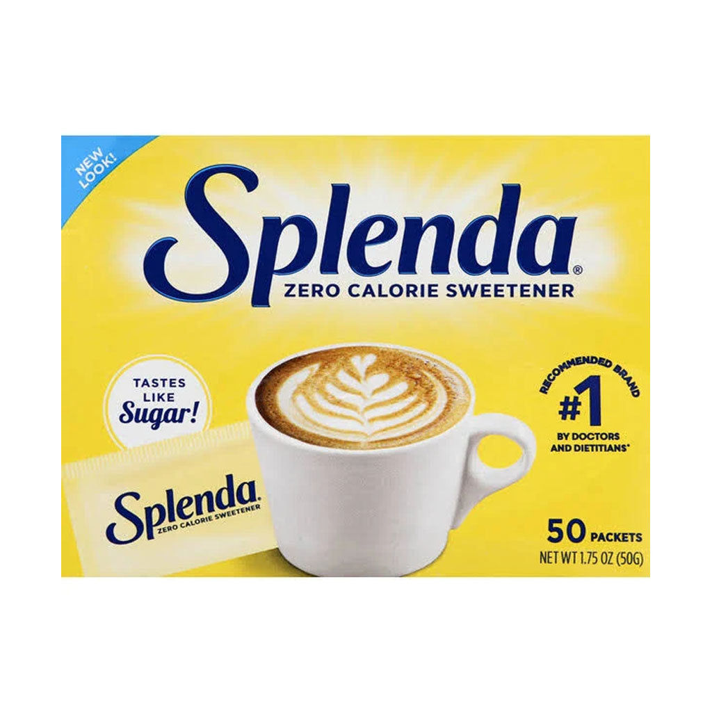 Splenda Sweetener Packets - 50 count, 1.75 oz box