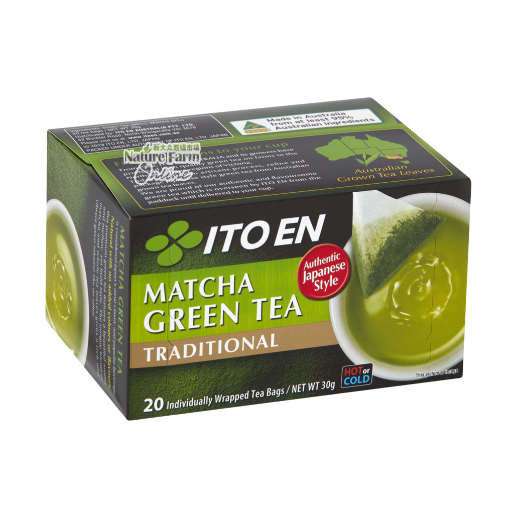 Itoen Matcha Green Tea Bag Traditional 30g