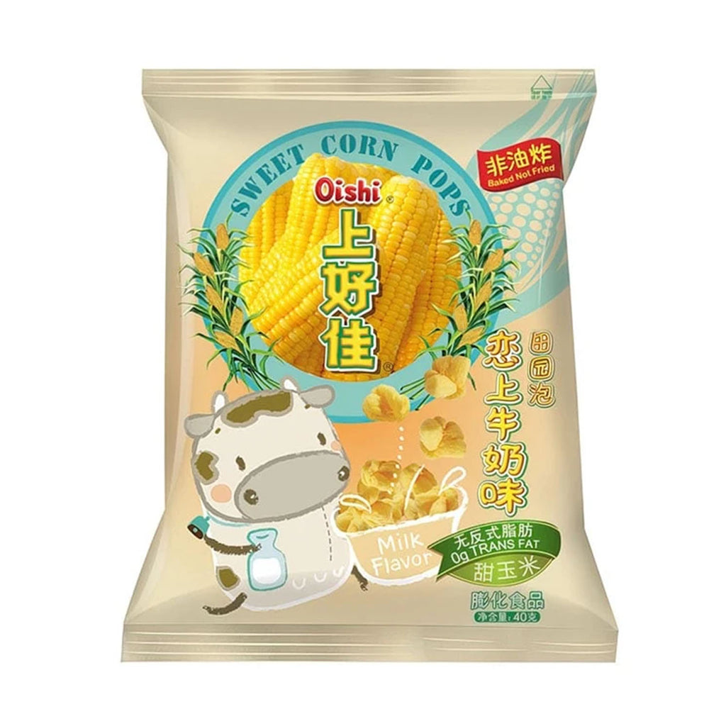 OISHI Milk Flavor Puff 80g 0g Trans Fat