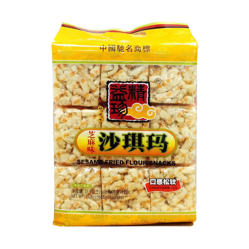 Jing Yi Zhen Sesame Fried Flour Snacks  (21.40oz)