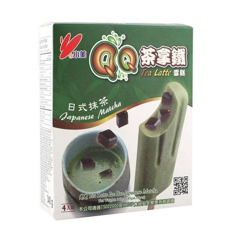 Xiao Mei QQ Tea Latte Ice Bar Japanese Matcha 340g