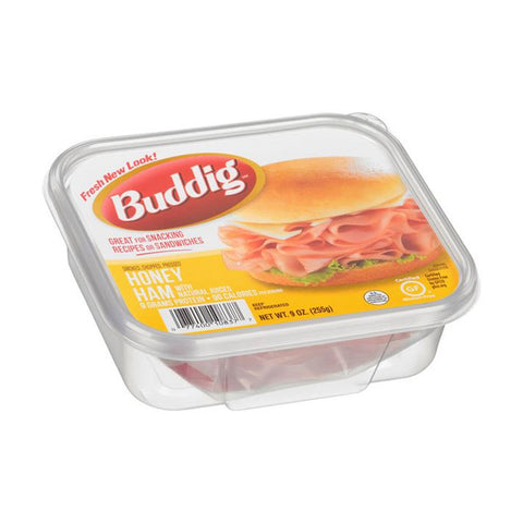 Buddig Original Honey Ham with Natural Juices 9 oz Plastic Tub