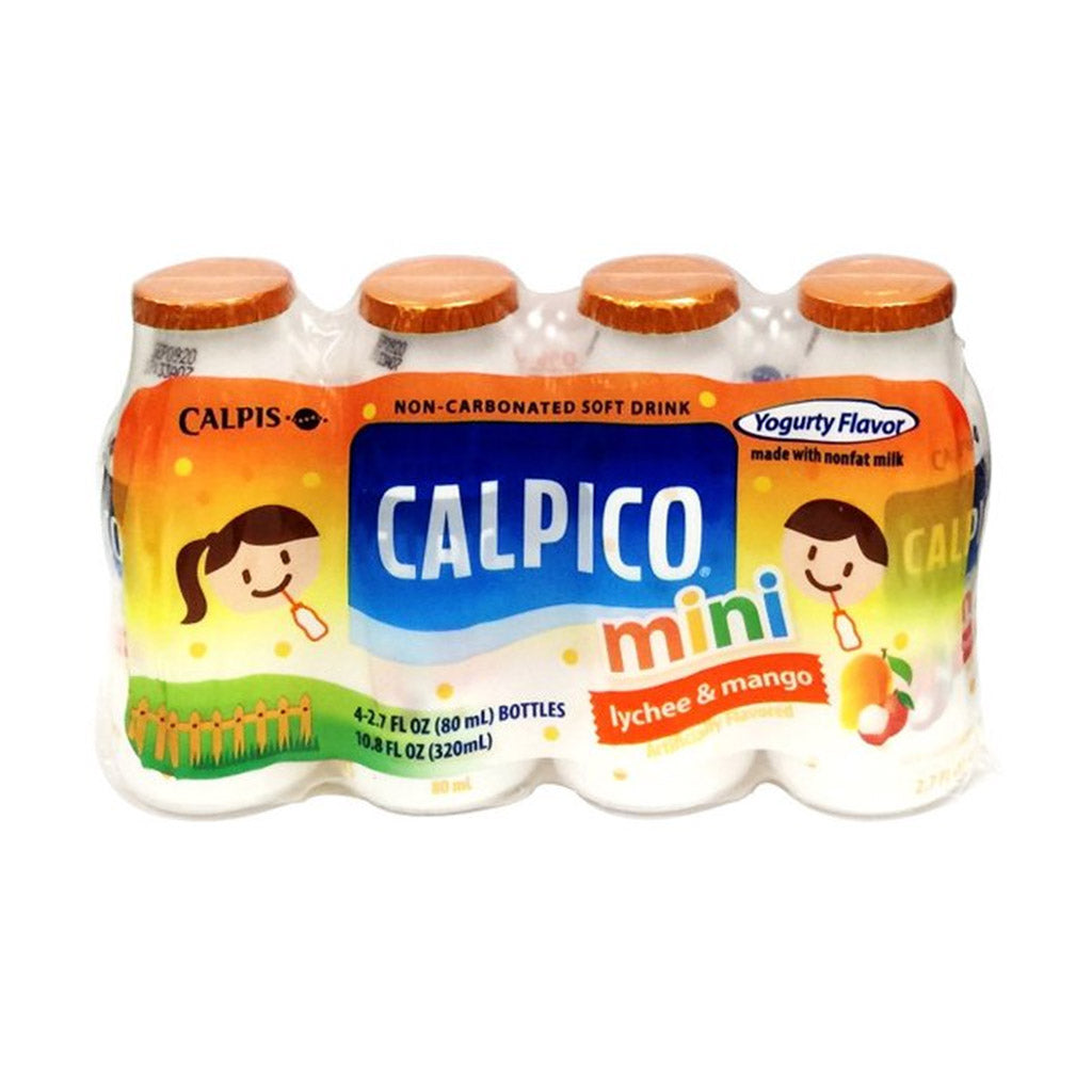 New Calpico Mini Non Carbonated Soft Drink Lychee & Mango (10.80floz)