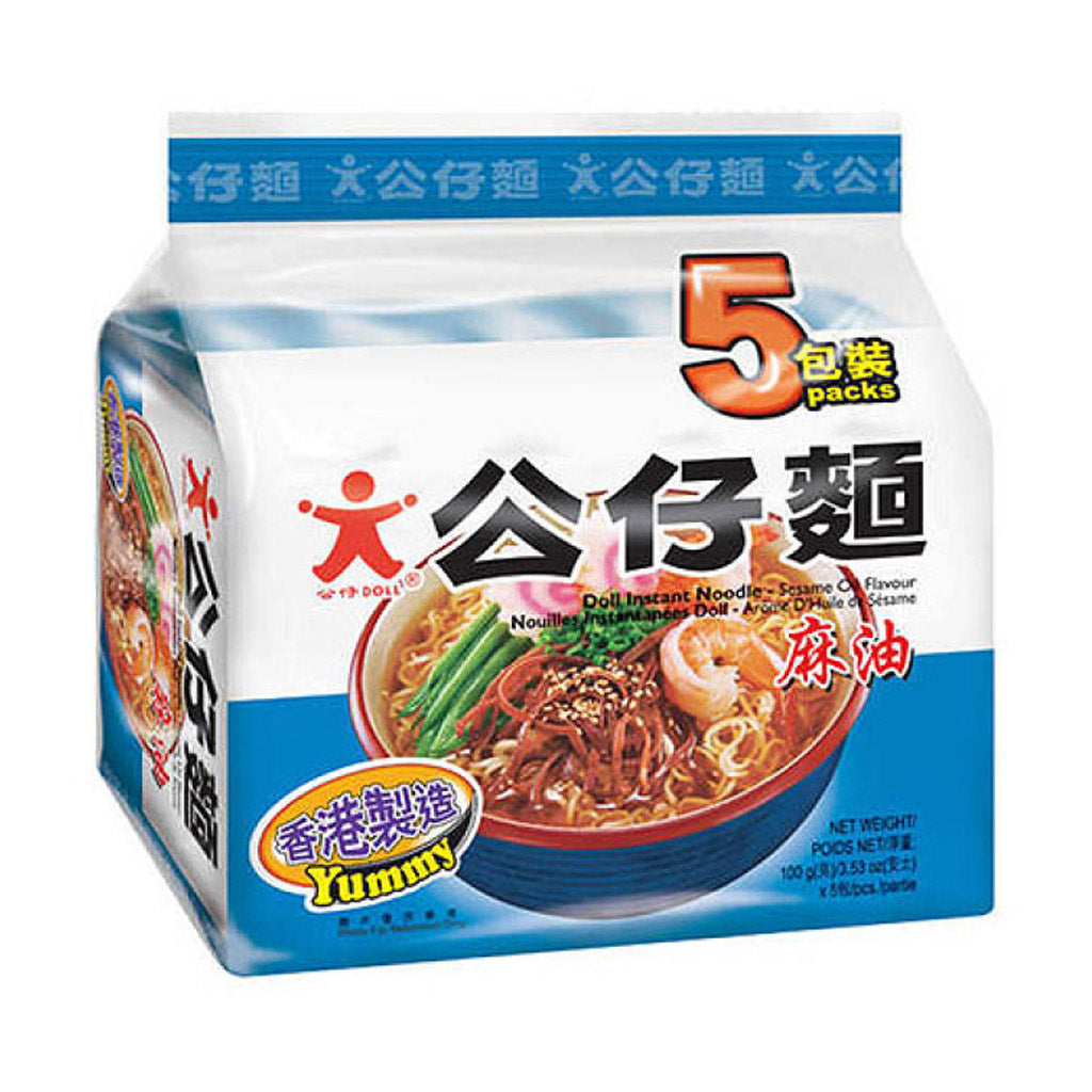 DOLL Instant Noodles Sesame Oil Flavor 5Packs *100g
