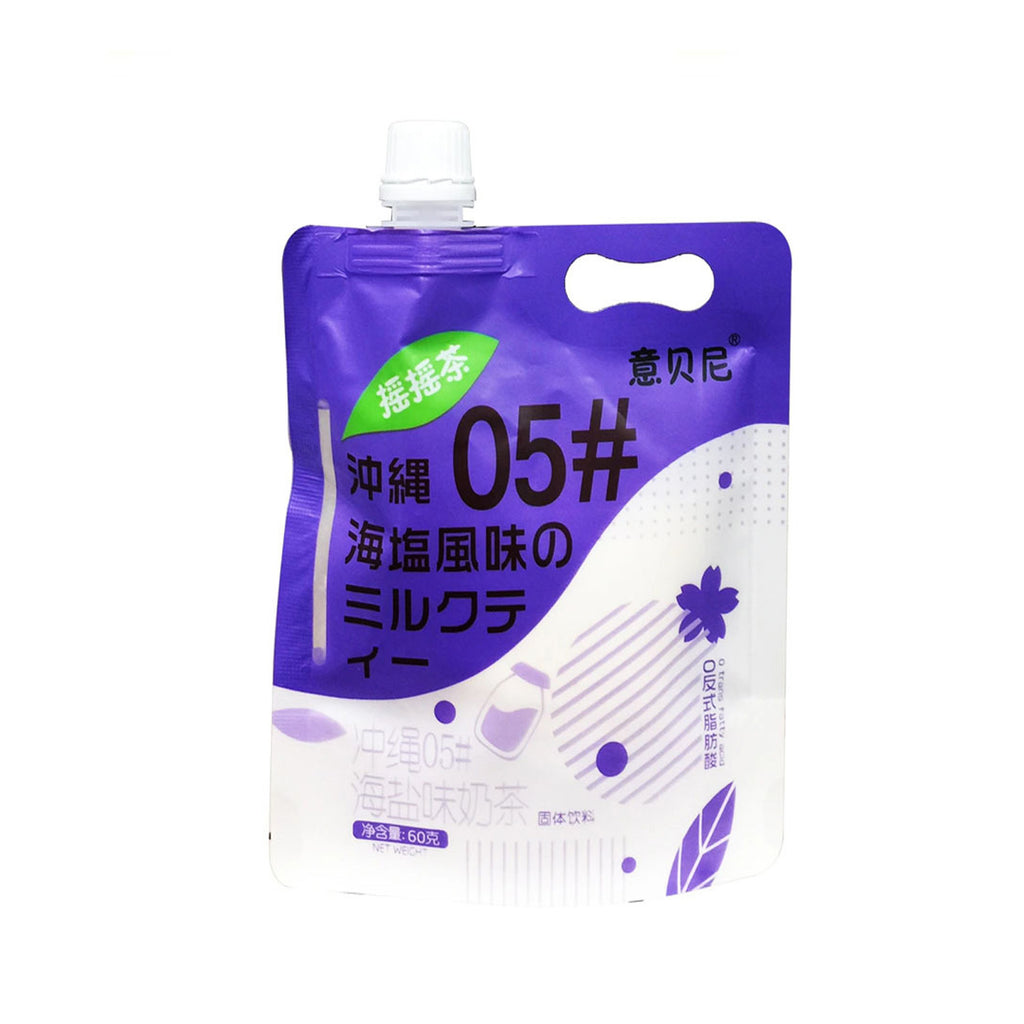 Yi Bei Ni Milk Tea Okinawa Salt Flavor  (2.11oz)