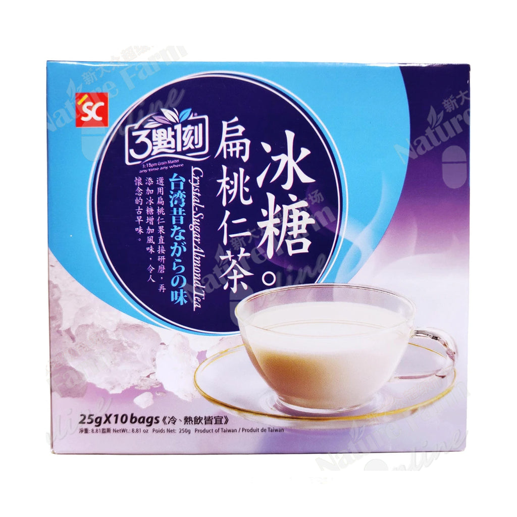台湾三点一刻 优质冰糖扁桃仁茶 10包入 250克