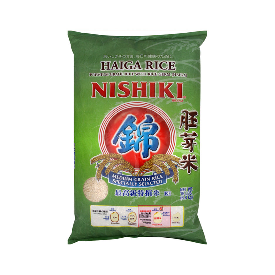 Nishiki Haiga Rice 15 LBS