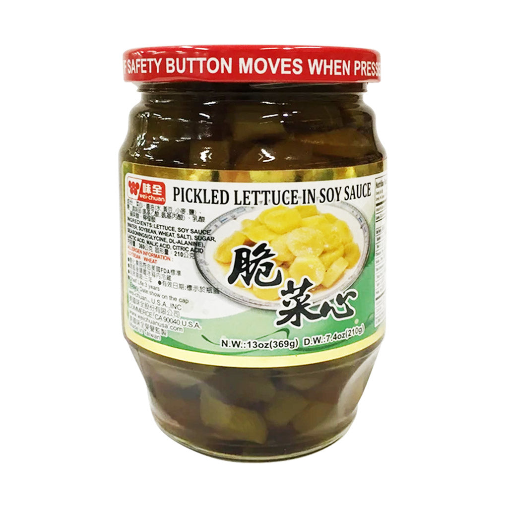 WEI CHUAN PICKLED LETTUCE IN SOY SAUCE 13OZ