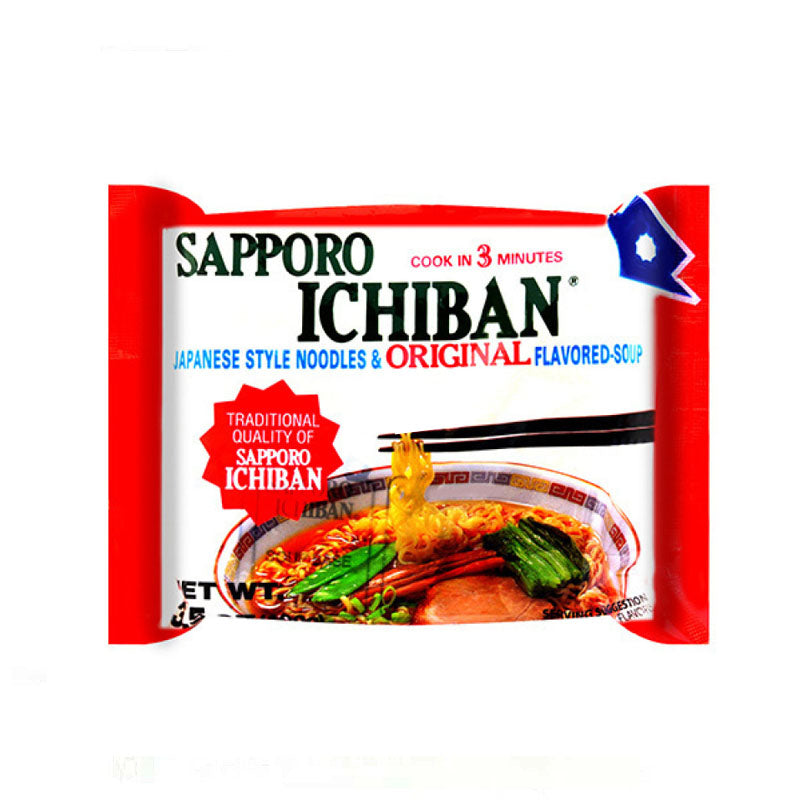 SAPPORO ICHIBAN Instant Ramen Original Flavor 100g
