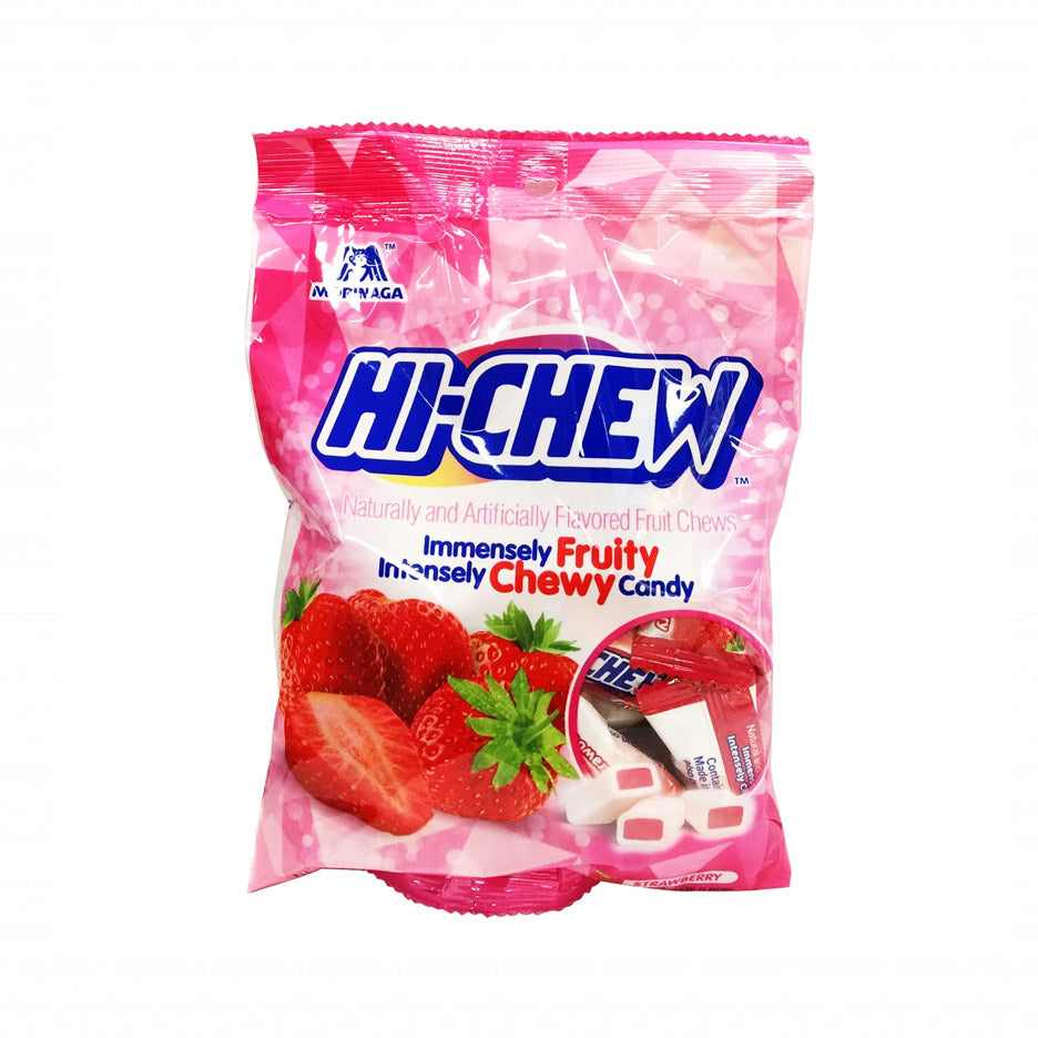 Morinaga Hi Chew Intensely Chewy Candy Strawberry (3.53oz)