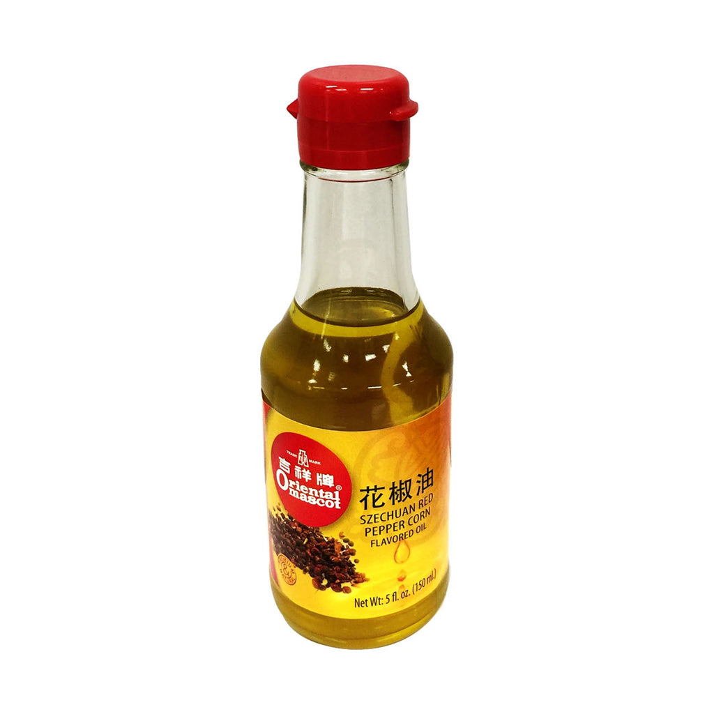 Oriental Mascot Szechuan Red Pepper Corn Flavored Oil (5.00floz)