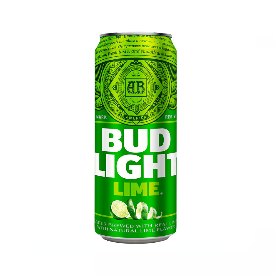 
Bud LightLime®啤酒，25 fl。盎司
