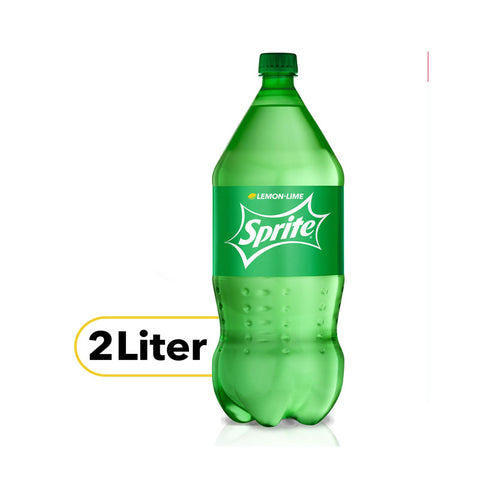 Sprite Lemon Lime Soda Soft Drink, 2 Liters