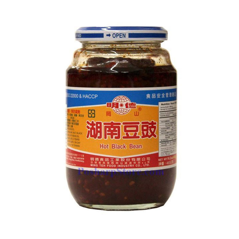 MINGDE Hunan Hot Black Bean 16 Oz