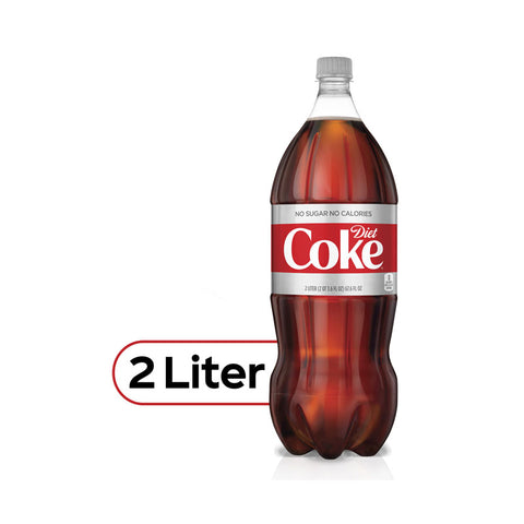 Diet Coke Soda Soft Drink, 2 Liters