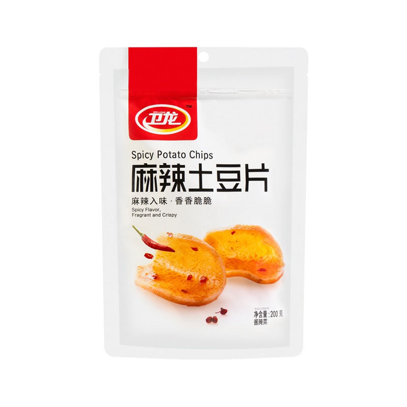 WEILONG Potato Chips Spicy Flavor 200g