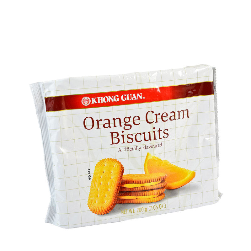 KHONG GUAN Orange Cream Biscuits 7.05oz
