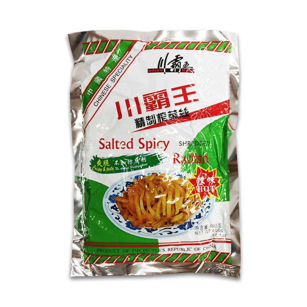 SPICY KING Salted Spicy Radish - Shredded  14.1 oz