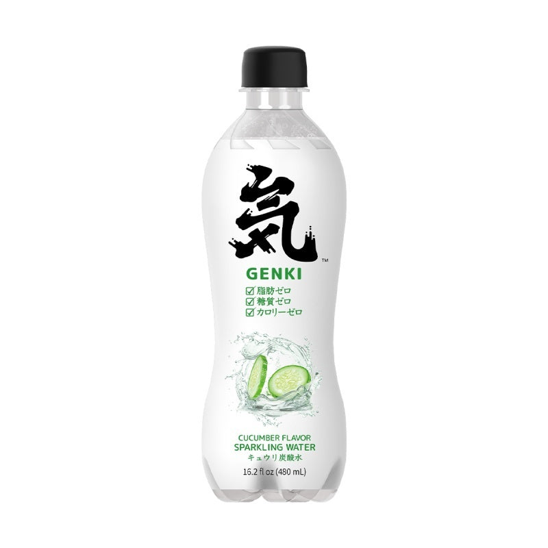 Genki Forest Cucumber Soda Water 480ml