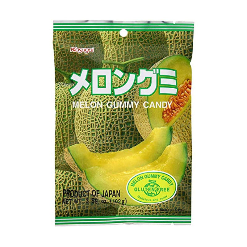 KASUGAI Melon Gummy Candy 102g