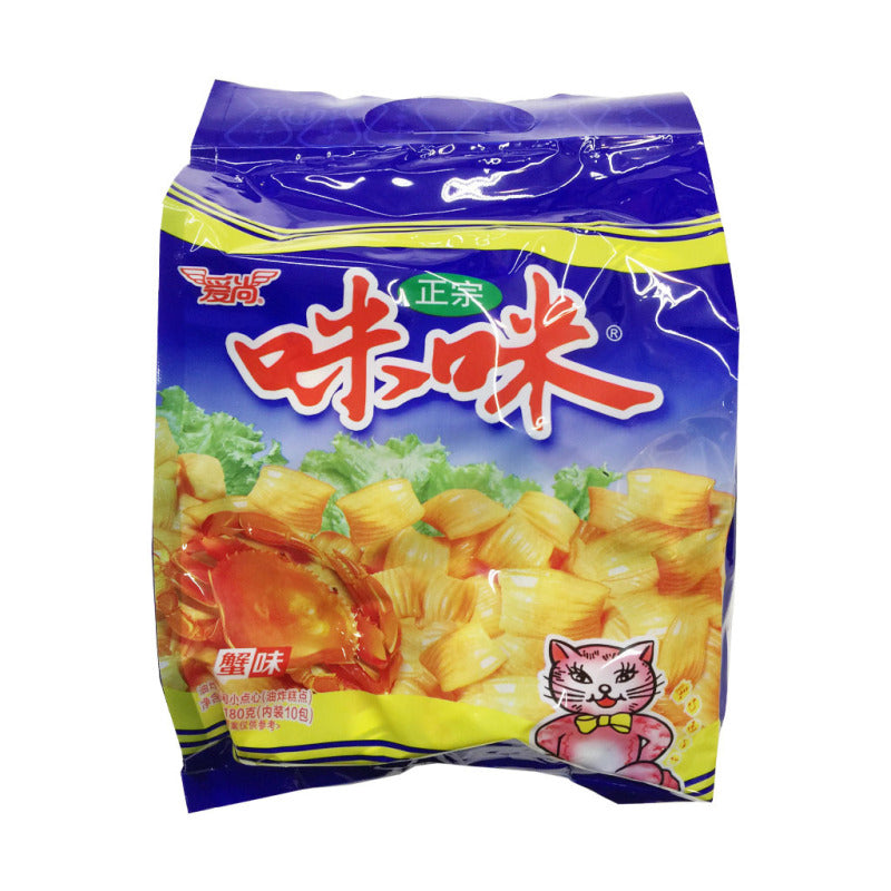 AISHANGMimi Crab Flavored Chips 10 Packs 180g