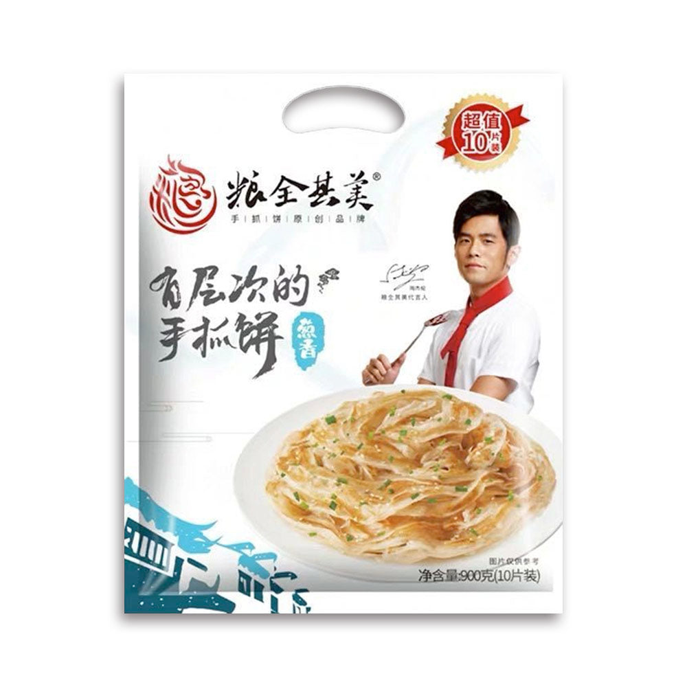 Grain is the best layered finger cake scallion flavor 900g 10 pieces