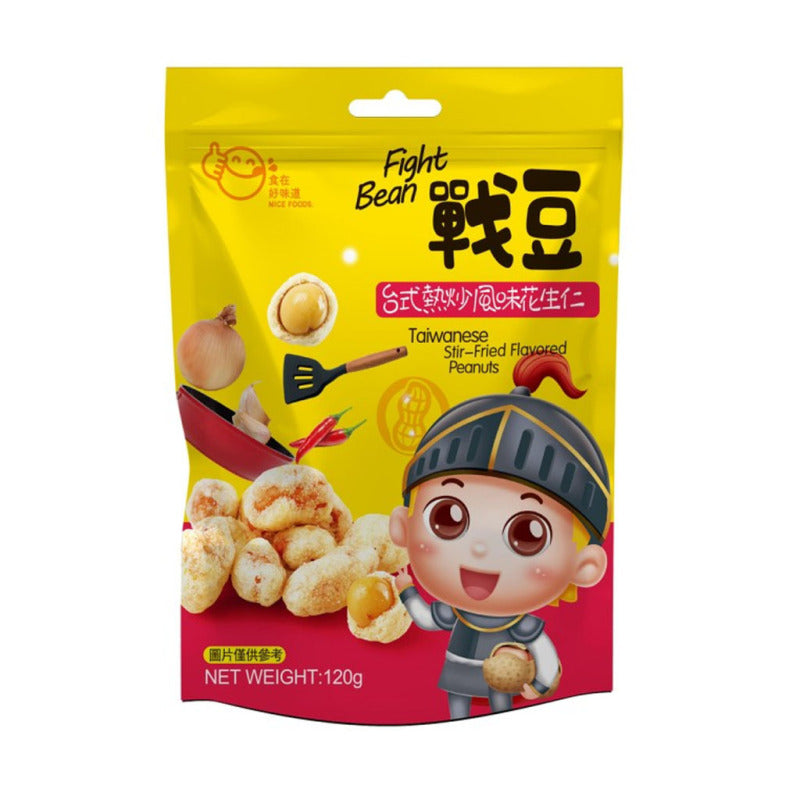 NICE FOODS Taiwanese Sir-Fried Flavour Peanuts 120g