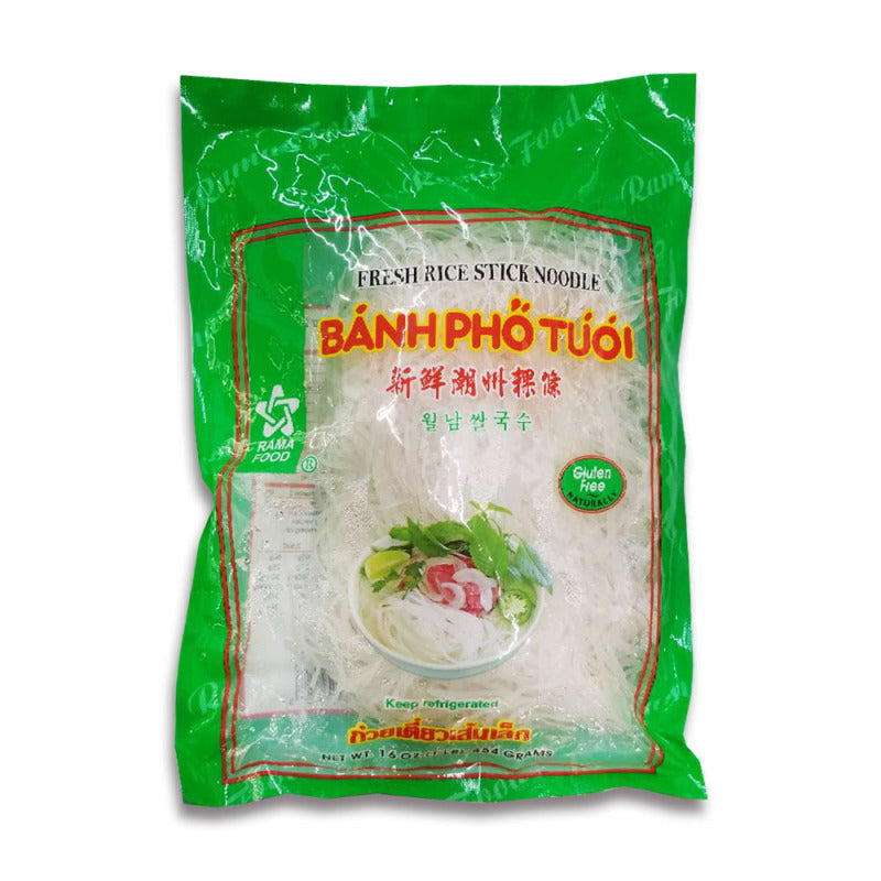 Rama Food Fresh Rice Stick Noodle 1 Lb