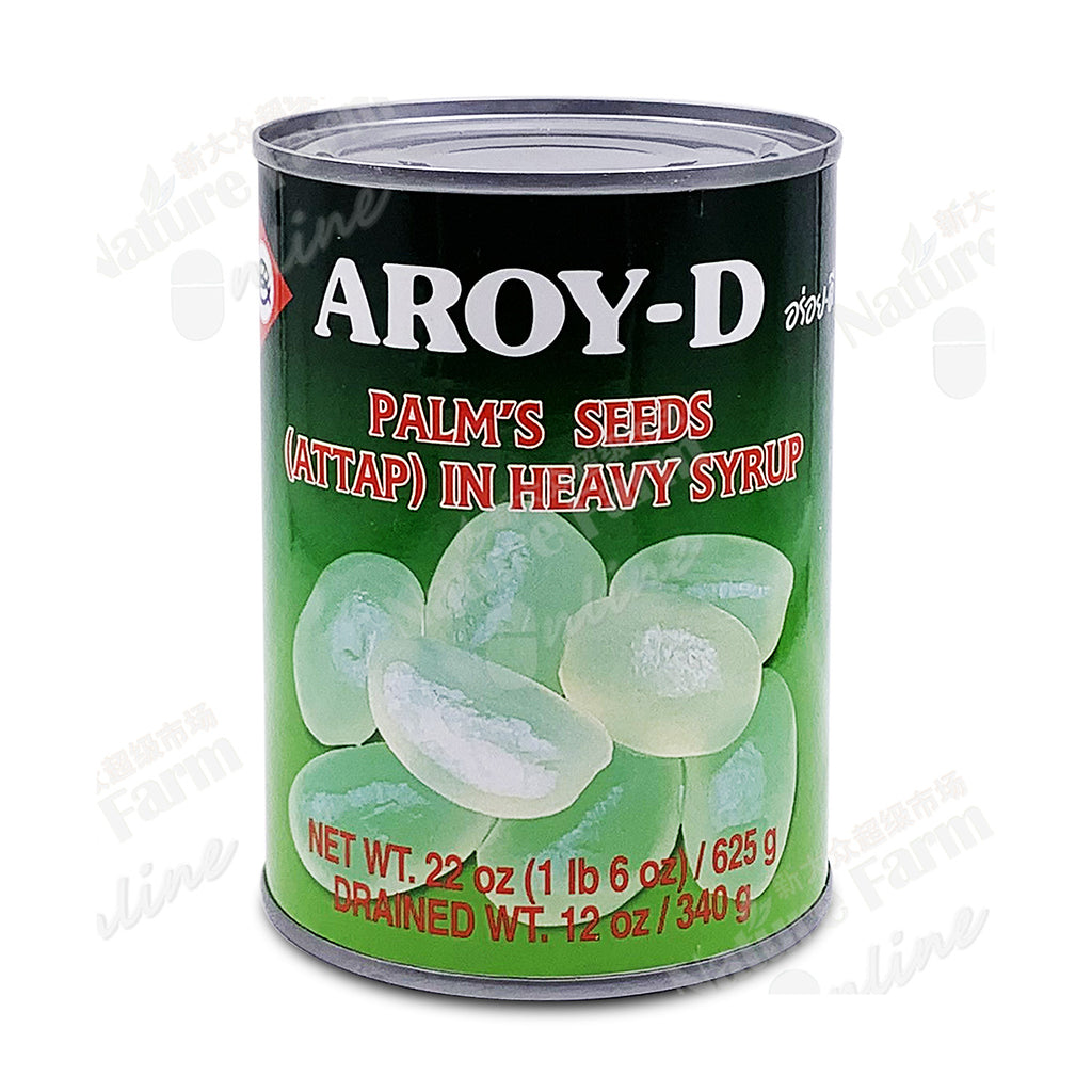 AROY-D PALM'S SEEDS IN HEAVY SYRUP 22 oz