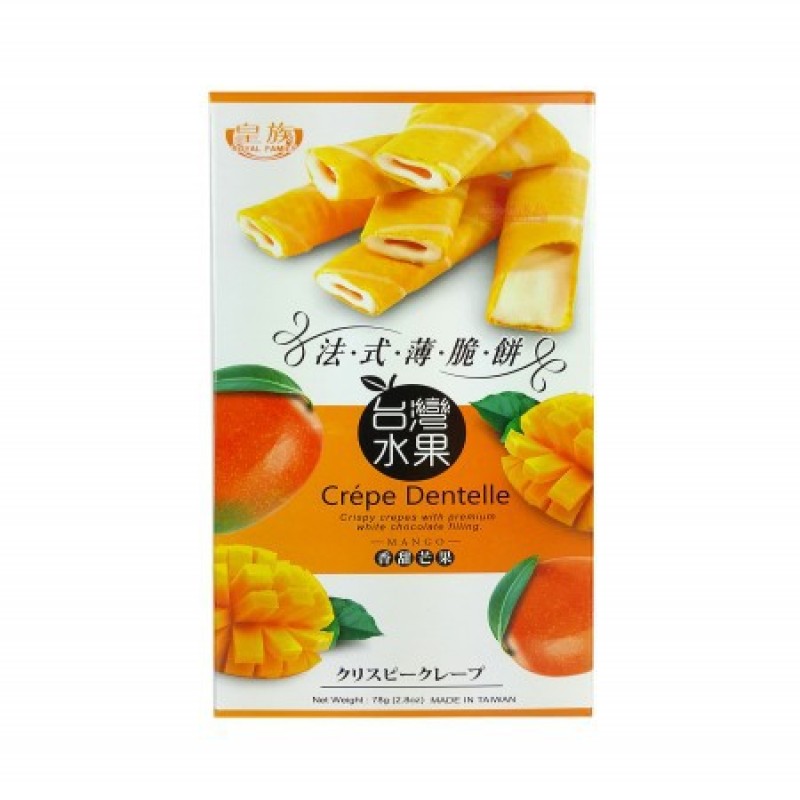 ROYAL FAMILY Crispy Creeps With Mango Flavor 78g