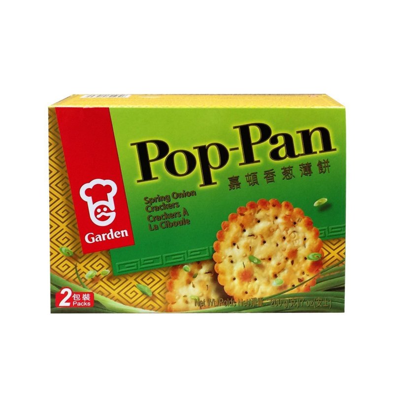 Garden Pop-Pan Spring Onion Crackers (7.00oz)