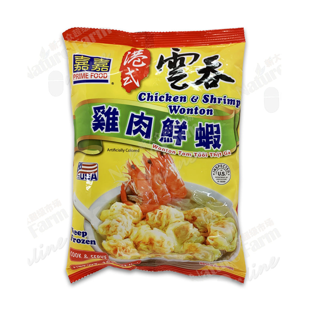 Prime Food Chicken & Shrimp Wonton  (16.00oz)