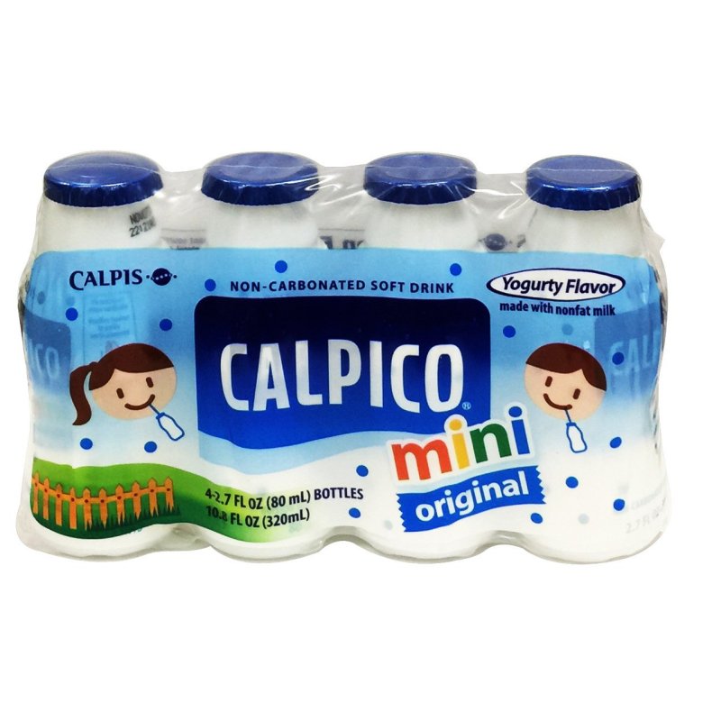 Calpico Mini Non Carbonated Soft Drink Original 10.8 FL OZ