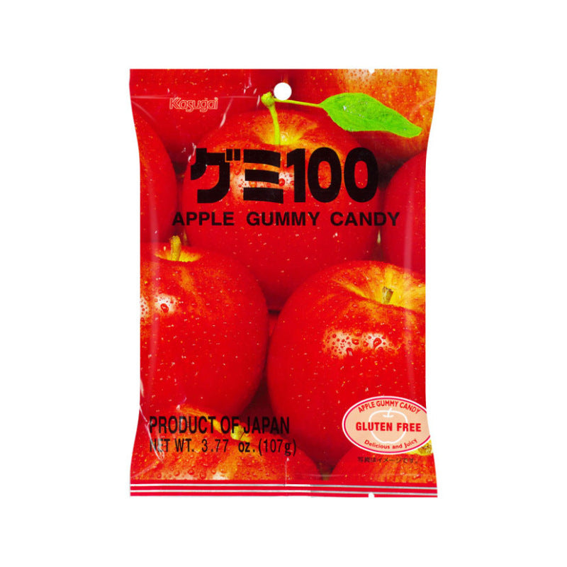 KASUGAI Apple Gummy Candy 107g