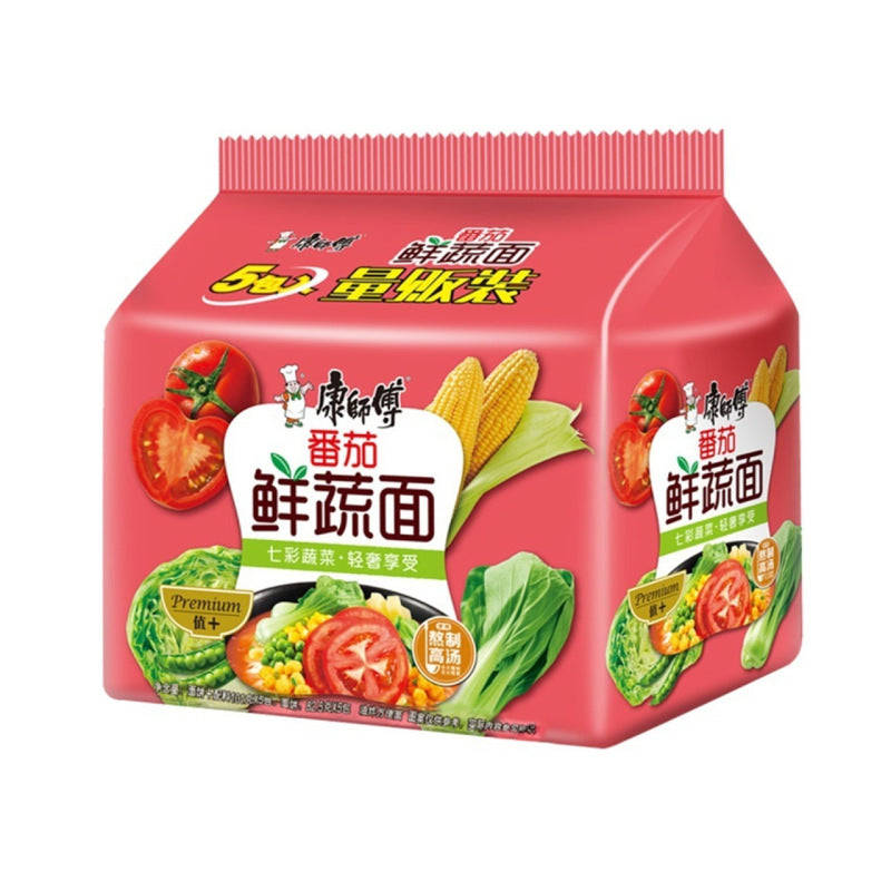 MASTER KONG Tomato Vegetarian Noodles 5packs 505g