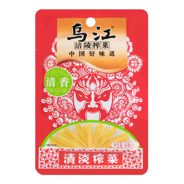 乌江牌榨菜-清香味 80g